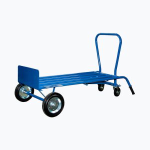 Blue Flatbed Trolley